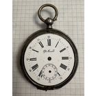 Часы карманные 84 пробы Qte Monard  . Швейцария