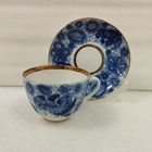 Чашка с блюдцем (чайная пара) Жар Птица. ЛФЗ, СССР