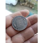 2 кроны 1876 Дания. Нечастая монета в коллекцию