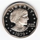 1 доллар США 1979 год Сьюзен Б. Энтони двор S _состояние Proof