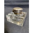 Старинная стеклянная Чернильница