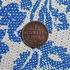 1 шварен(1858г.) Великое герцогство Ольденбург.М.Д.(В) Сохран.