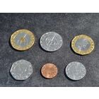 Мавритания 1/5 , 1, 2, 5, 10, 20 угий 2018 6 шт Unc