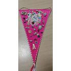 Вымпел, гербовой. Со значками 36 штук