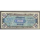 Банкнота 50 марок 1944 Германия Третий рейх Оккупация СССР Союзными войсками