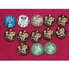 Фишки кепсы caps футбол. Цена за все фишки.