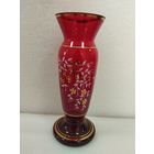 Ваза Ветка, высота 25 см. Богемия, Чехословакия
