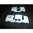 2 машинки. POLICE. Старый Китай. масштаб 1:64.