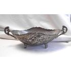 Конфетница Фруктовница Ладья Серебрение 05