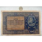 Werty71 Польша 100 марок польских 1919 банкнота