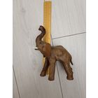 Слон из натуральной кожи