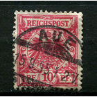 Рейх - 1889/1900 - Герб 10Pf - [Mi.47] - 1 марка. Гашеная.  (Лот 133BV)