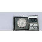 50 копеек 1922 года. ПЛ. Серебро 900. Монета не чищена. 45086