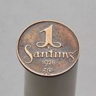 Латвия 1 сантим 1928
