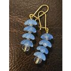 Серьги стекло