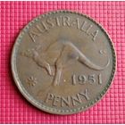 Австралия 1 пенни 1951