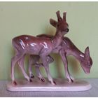 Фарфоровая статуэтка косули в реставрацию