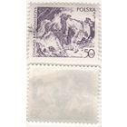 Польша 1979.03.05 (Mi)PL2607 марка из сер.Польские современные гравюры 50gr Картина 'Освещение' Эдмунда Бартломейчика (1885-1950) (г) (a1-13 ТОРГ/ВАША ЦЕНА