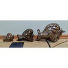 Статуэтка зубр СССР  Набор 3 шт цена за все