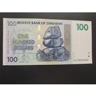Зимбабве. 100 долларов (образца 2007 года, P69, UNC)