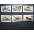 Марки - фауна, Филиппины, птицы