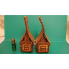 Домик спичечный