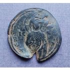 Византия. Михаил IV Пафлагон 1034-1041 гг. Перечекан. Фоллис. (17)