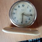 Часы механические старые ссср с будильником