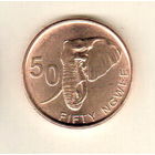 Замбия 50 нгве 2024