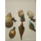 Новогодние игрушки СССР. Матрёшки требуется не большая ресторация, покраска