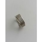 Кольцо серебро 925 пробы, торги с Рубля