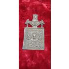 Икона меднолитая Николай чудотворец 19 век торги с 1 рубля