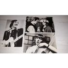 Открытки - лучшие актеры СССР - Боярский с гитарой, Проклова и гитара. Табаков и Проклова -