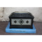 Шкатулка "Кремль", времён СССР, высота с крышкой 13.5 см.