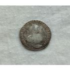 Российская империя, гривенник 1748 г., Елизавета Петровна (1741-1761), серебро