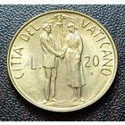Ватикан 20 лир, 1982