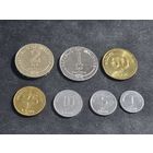 Мальдивы 1,5,10,25,50 лари 1руфия ,2 руфии 2005-2012 Unc