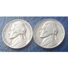 5 центов  1946 США МД Филадельфия Денвер