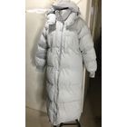 Пальто 46 светло серо - голубое
