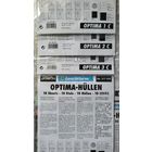 Leuchtturm S1, S2, S3 Optima листы для банкнот двухсторонние на 1, 2 и 3 (2, 4 и 6 ячеек)! Целая пачка 10 шт! Германия, Лёйхтурм, Leuchtturm! ВОЗМОЖЕН ОБМЕН!