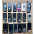 Мобильники кнопочные NOKIA и др. 18 штук