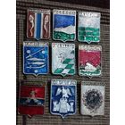 Гербы городов. Сборный лот (14).