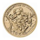 США 1 доллар 2025 Техас - Космический центр Джонсона, Космос Американские инновации UNC двор P