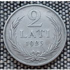 Латвия 2 лата 1925 года. Герб. Серебро! Швецкие автомобили марки Вольва. Сторгуй за свою цену, предложи обмен!