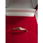 Кольцо золото/белое золото/бриллиант