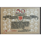 Германия 50 пфеннигов 1920 г Глюксбург (Glucksburg) редкость, VF+