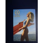 Календарик 2002 г.  Страховое общество БАГАЧ.