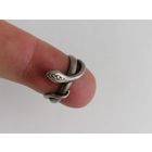 Кольцо, Змея, серебро 800