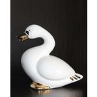 Фарфоровая статуэтка "Гусь", клеймо.