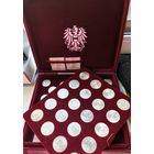 Набор серебряных монет Австрии 20шт-50 (900 проба) шиллингов и 25(800 проба) шиллингов - 19штук!!!